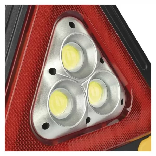 EMOS COB LED + ČER.LED nabíjecí varovný trojúhelník P4010