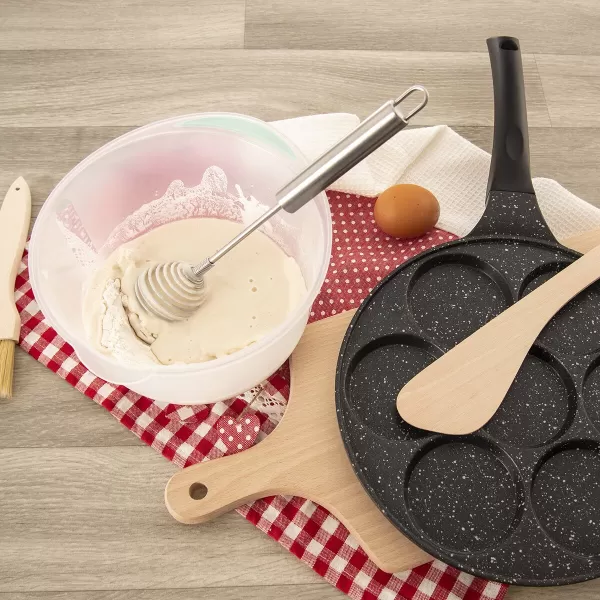 Metla šlehací nerez spirálová KITCH soudková 26 cm