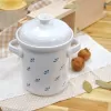 Hrnec ker. na nakl. zelen. pickles+víko 2,8 l MODROBÍLÁ