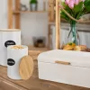 Chlebovka plech/bambus 42x24x16,5 cm WHITELINE