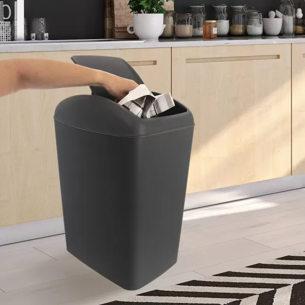 Koš odp. UH Waste kolíbka 40 l šedá