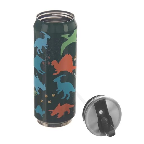 Termoska-plechovka nerez 0,5 l dinosauři
