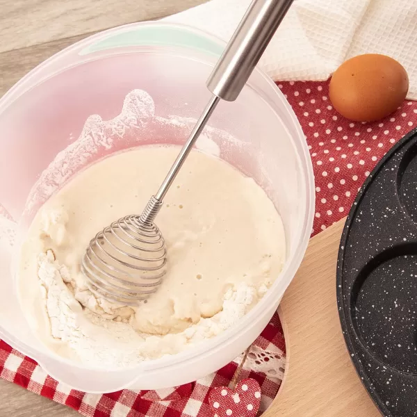 Metla šlehací nerez spirálová KITCH soudková 26 cm