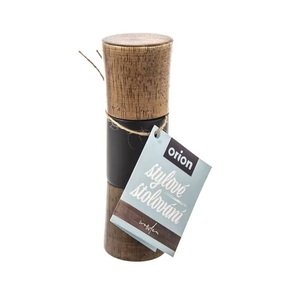 Mlýnek gumovníkové dřevo WOODEN v. 15,5 cm