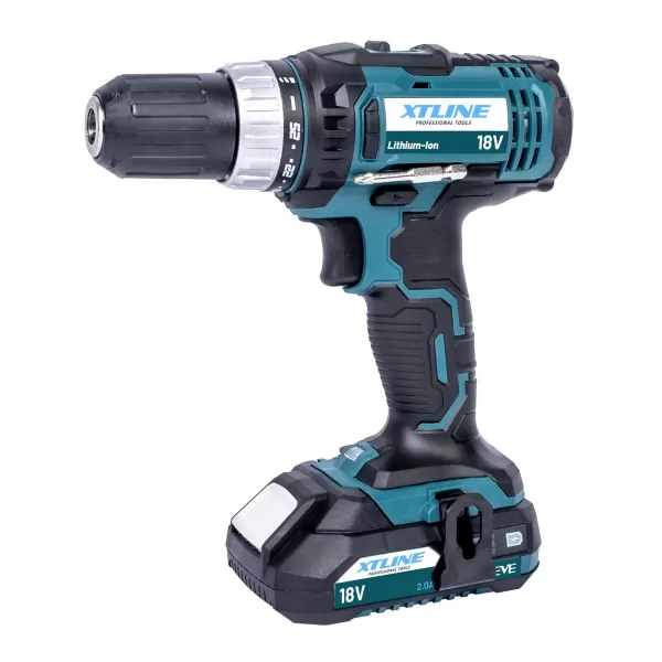 XT Aku šroubovák 18V + 2 baterie EVE 2.0Ah + nabíječka 2.4A