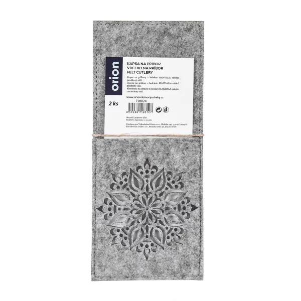 Kapsa na příbory polyester MANDALA 2 ks