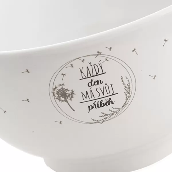 Miska ker. polévková KAŽDÝ DEN pr. 14 cm