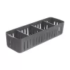 Košík UH organizér Flexi 32x10x6,8 cm šedá