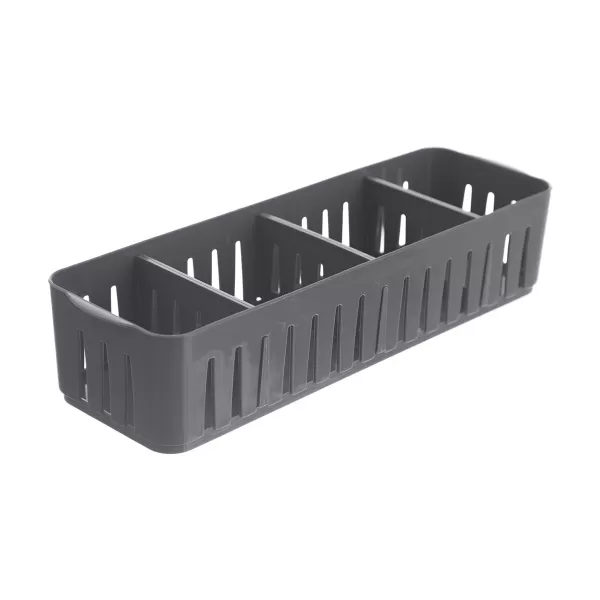 Košík UH organizér Flexi 32x10x6,8 cm šedá
