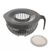 Mísa UH šlehací+víko GREY pr. 21,5 cm