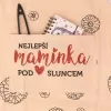 Zástěra bavlna kuch. NEJLEPŠÍ MAMINKA CZ