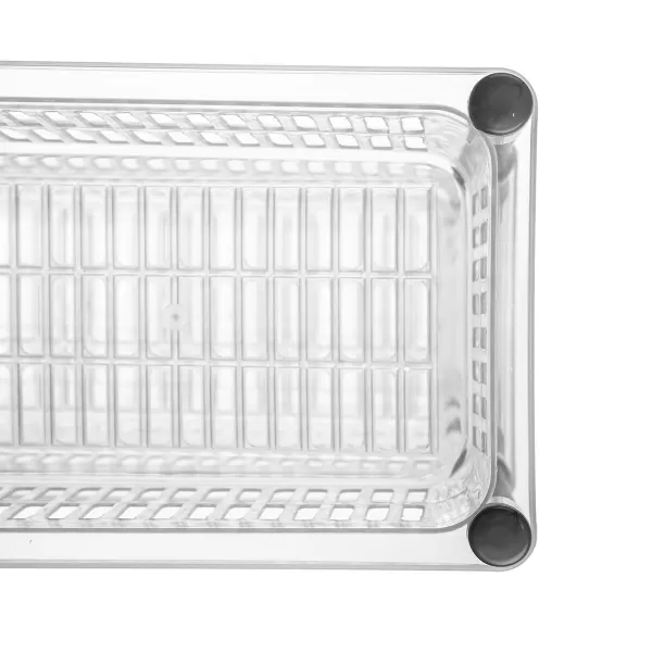 Regál UH 4 patra Slim transparent