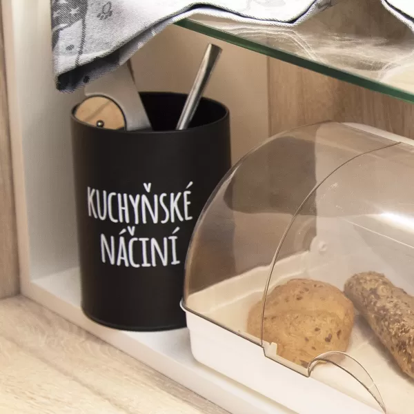 Stojan plech Kuchyňské náčiní BLACK CZ