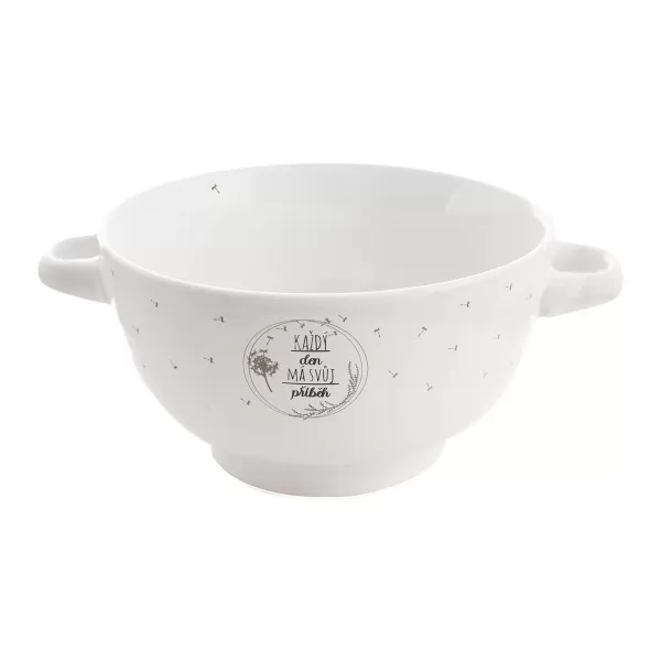 Miska ker. polévková KAŽDÝ DEN pr. 14 cm