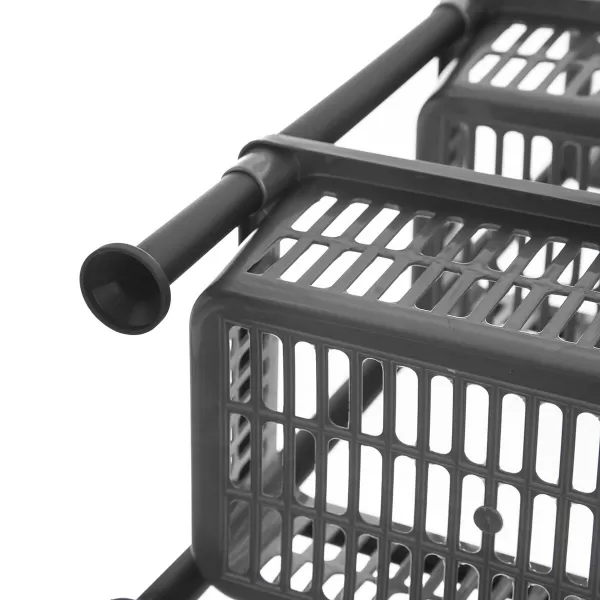Regál UH 4 patra Slim GREY šedá