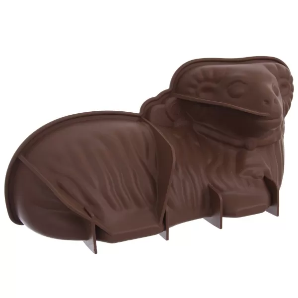 Forma silikon beránek 31x17 cm hnědá