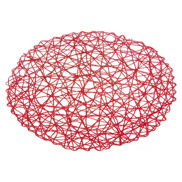 Prostírání papír pr. 35 cm červená