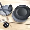 Talíř ker. dezertní ALFA pr. 21 cm černá