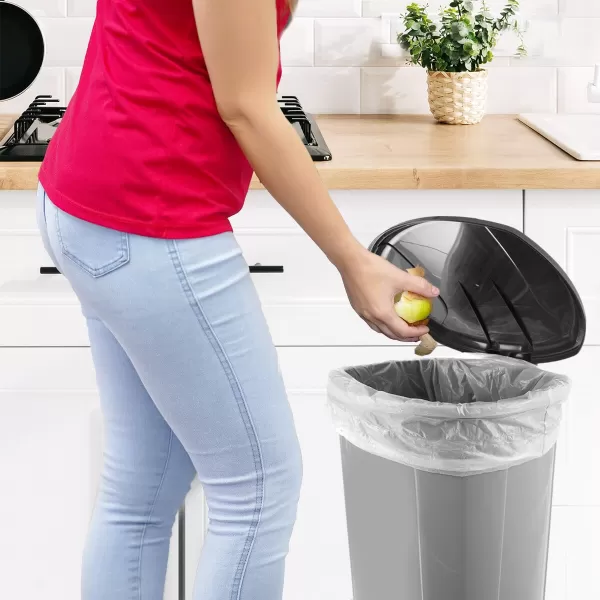Koš odp. UH s pedálem 50 l šedá