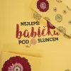 Utěrka kuch. bavlna NEJLEPŠÍ BABIČKA 3 ks CZ