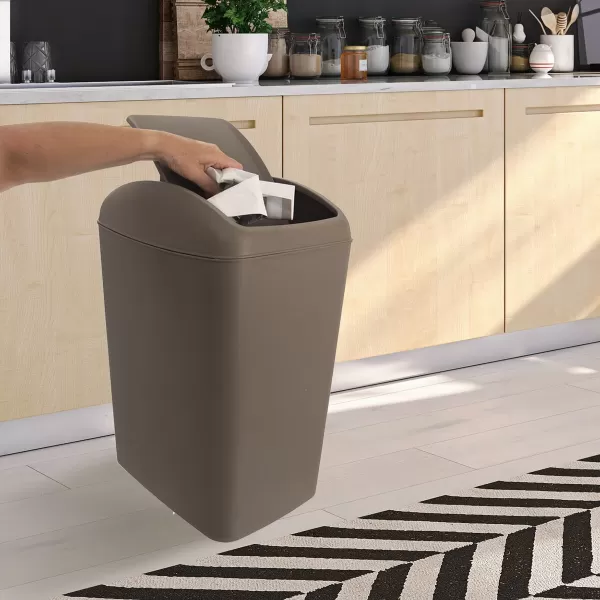 Koš odp. UH Waste kolíbka 40 l hnědá