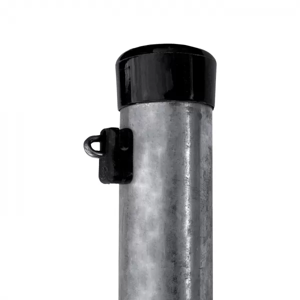 BEKAERT Sloupek IDEAL ZN 2100/48/1,5mm vč. černé čep. a černé zatl.přích.