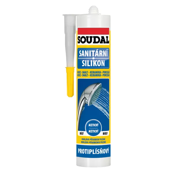 SOUDAL Silikon sanitární béžový 280ml