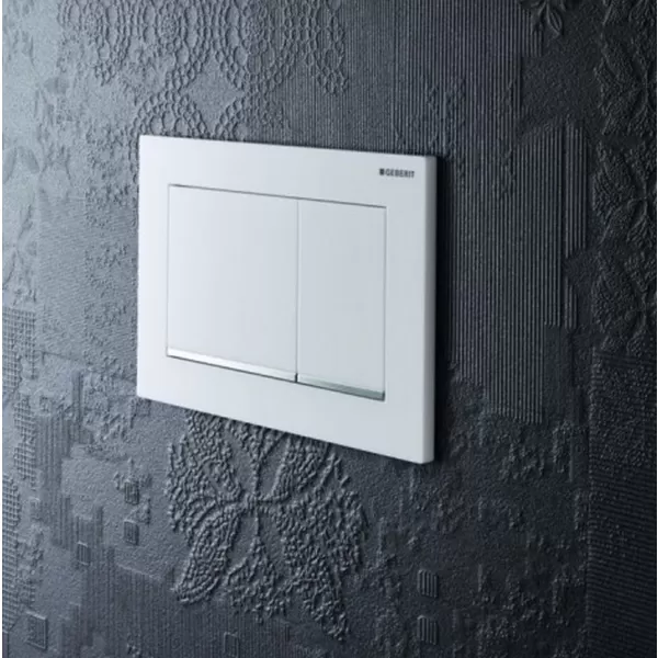 Geberit SIGMA30 bílá/CR lesk