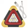 EMOS COB LED + ČER.LED nabíjecí varovný trojúhelník P4010