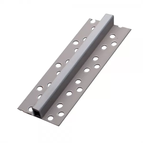 Lišta dilatační PVC 10mm sv.šedá 2,5m