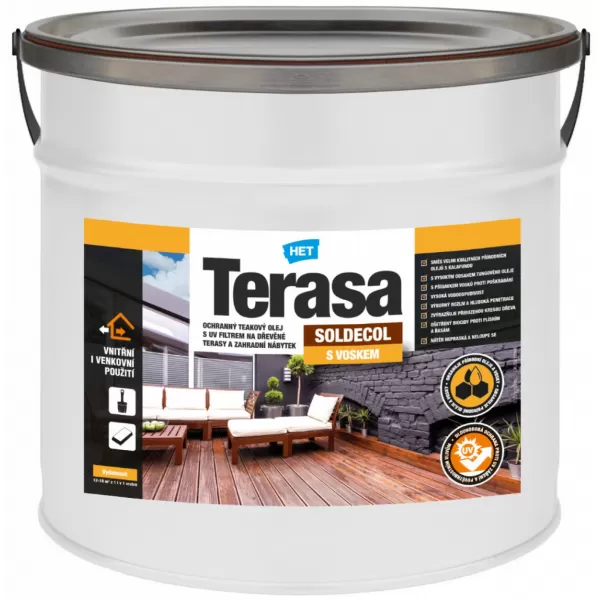 HET Soldecol Terasa ST 60 ořech 2,5 l