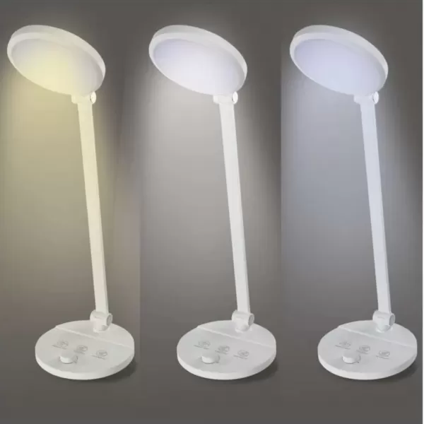 EMOS Lampa stolní LED CHARLES bílá Z7628W