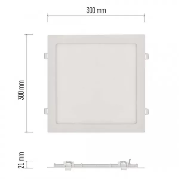 EMOS LED SVÍTIDLO NEXXO VES. ČT 25W 2100LM IP40 NW B ZD2155