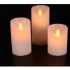 NIPEKO Svíce 13cm sl. kost LED plápolající