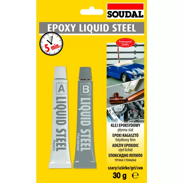 SOUDAL Araldite Liquid Steel 2x15ml