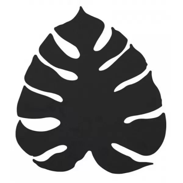 NIPEKO Nástěník MONSTERA černý