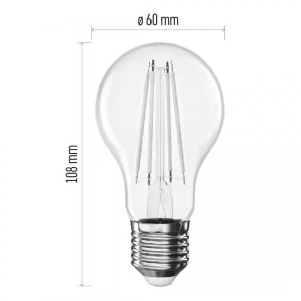 EMOS LED FLM A60 7,8W 1060lm E27 NW ZF5D53