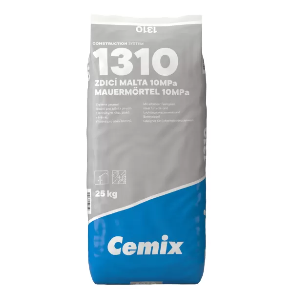 CEMIX 1310 Malta zdící 10Mpa 25kg (48ks)
