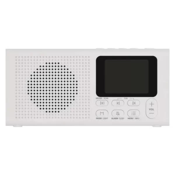 EMOS DAB FM BLUETOOTH RÁDIO P-600W BÍLÁ E0091