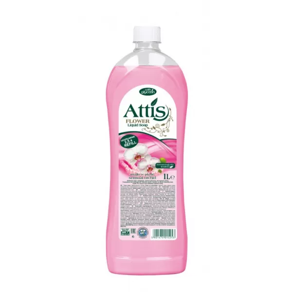 Mýdlo ATTIS 1L orchidea