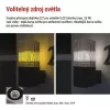 EMOS ZGL010P LED zahradní svítidlo nástěnné E27,IP54,MAX 25W