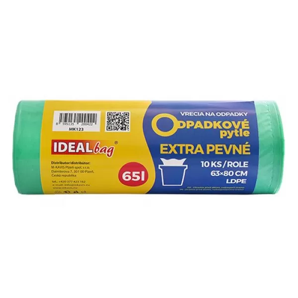 Pytel LDPE 65L/10ks