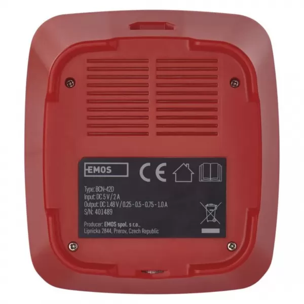 EMOS Nabíječka baterií PROFI BCN-42D+4AA 2700 N9341