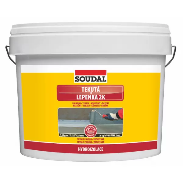 SOUDAL lepenka Tekutá 25% ZDARMA 7kg (5,25+1,75kg)