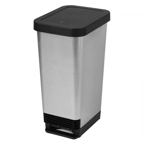 Nášlapný koš MODA 45l carbon