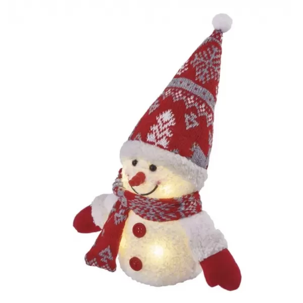 EMOS 4LED SNOWMAN 25cm WW DCFW04