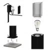 EMOS ZGL0A0P LED zahradní svítidlo sloupek E27,IP54,MAX 25W