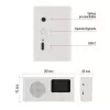 EMOS DAB FM BLUETOOTH RÁDIO P-600W BÍLÁ E0091