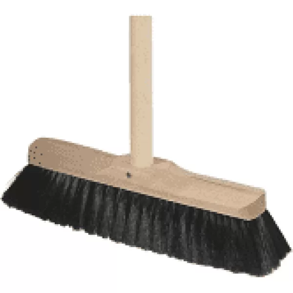 Smeták žíně směs 28cm+hůl