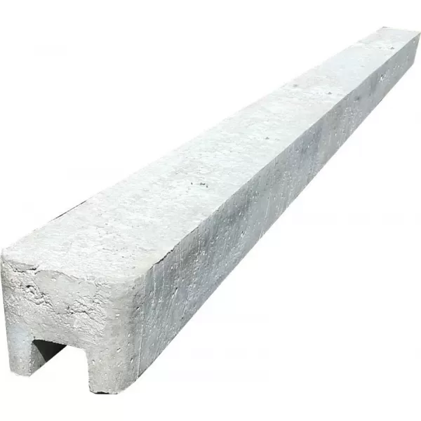 BEVES sloupek koncový na 1,50m šedý (30ks/pal.)